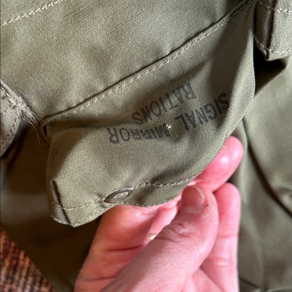 Men's US Air Force C1 Vest - Olive Green - Picture 4 of 9
